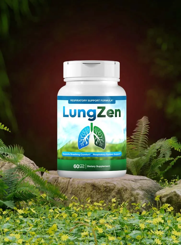 Lung Zen respiratory support supplement dissolves mucus and repairs alveoli naturally